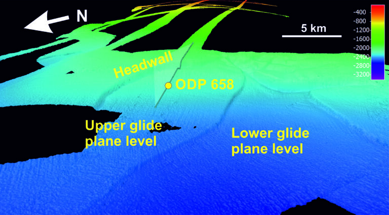 DC02: Size and distribution of submarine landslides along passive continental margins